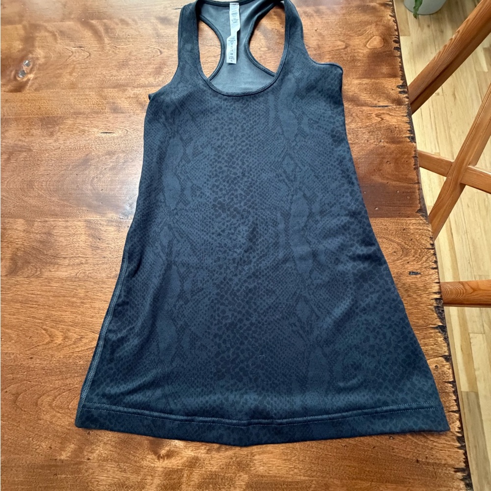 Lululemon Athletica Cool Racerback Snake Patterned Tank Top